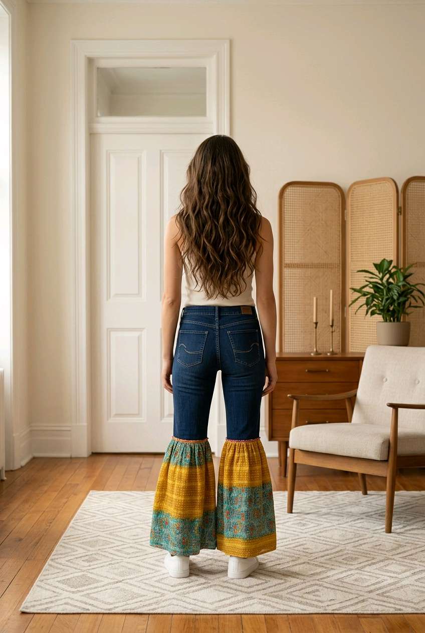 Mandalas Denim Jeans