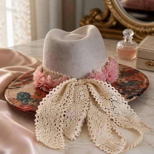 BOHEMIAN BLOSSOM RANCHER HAT