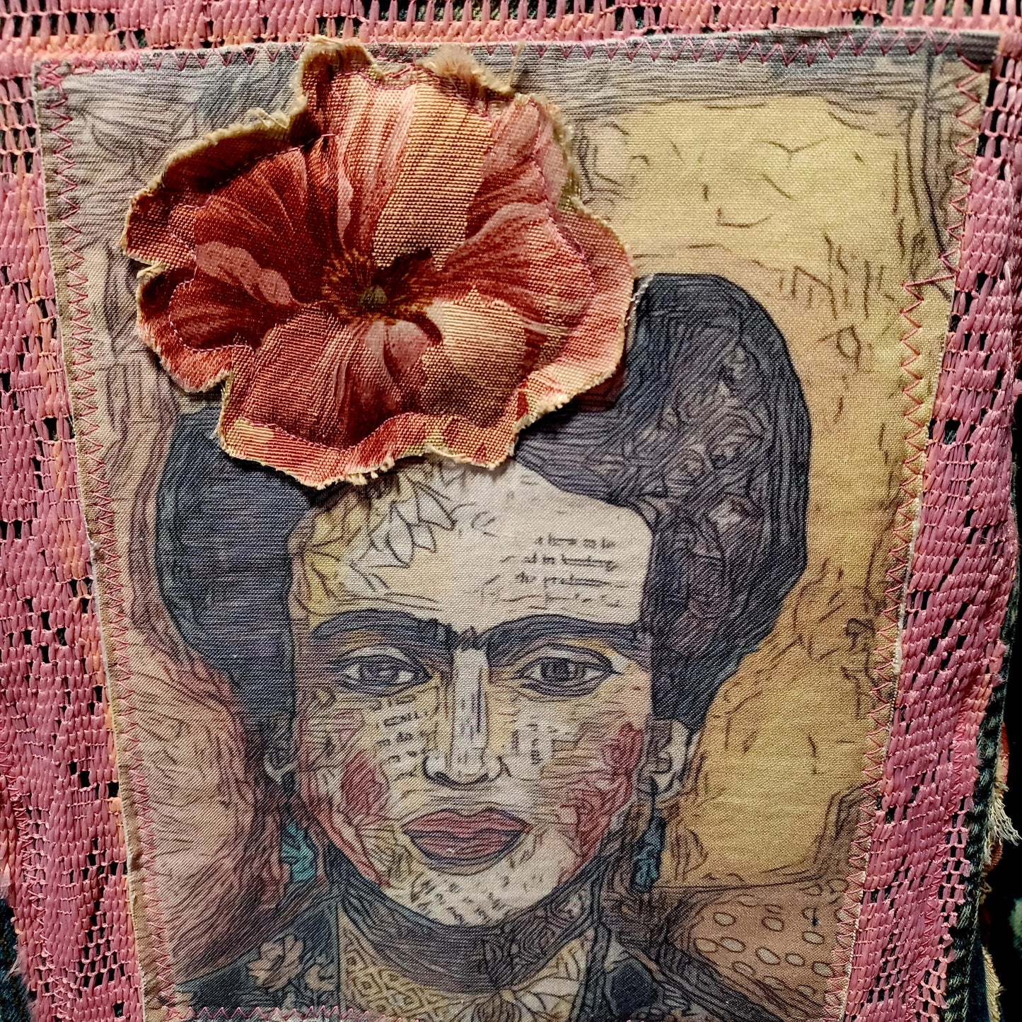 Frida... Upcycled Boho Jean Jacket