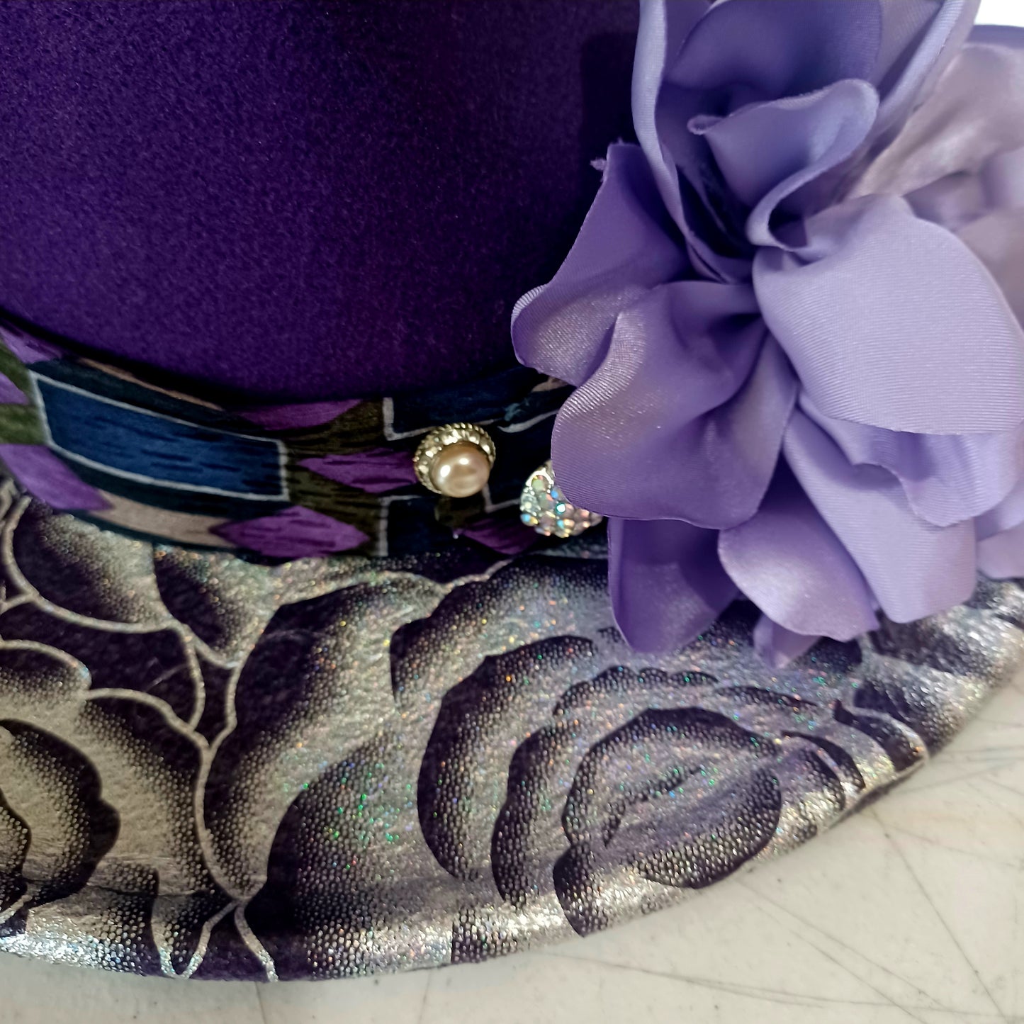 Purple Fedora Hat