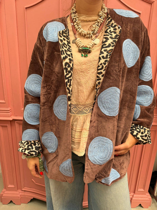 ToutVintage Brown Velvet Jacket