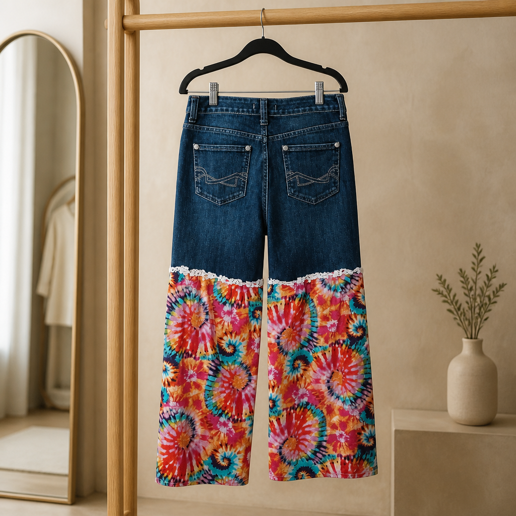 GOOD VIBES DENIM BELLS