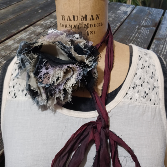 Floret Accessory - Hair Clip/Neck tie/Brooch