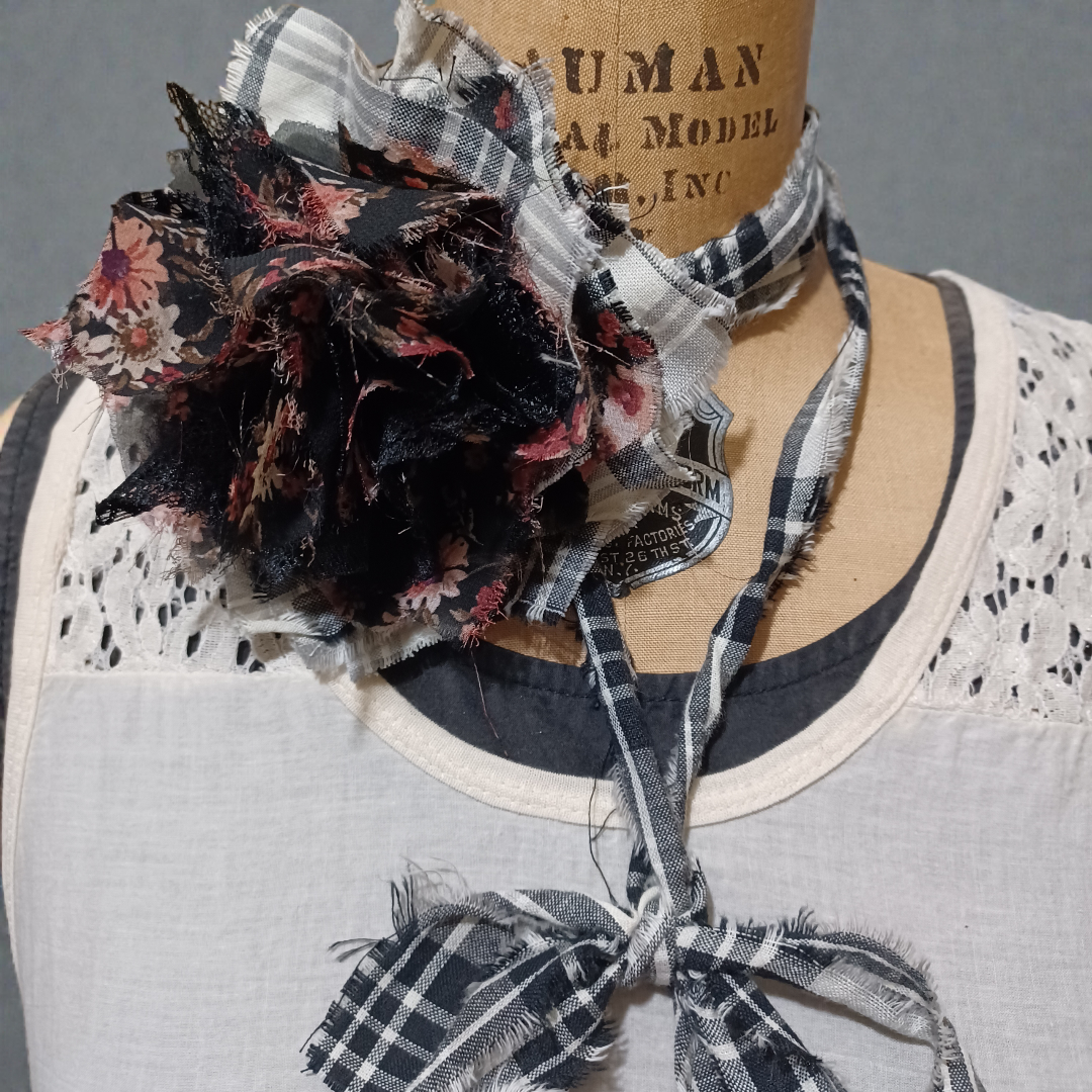 Floret Accessory - Neck Tie/Brooch/Hair Clip