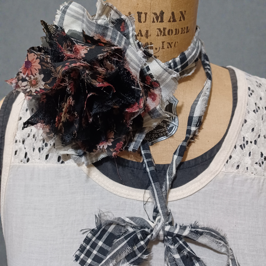 Floret Accessory - Neck Tie/Brooch/Hair Clip