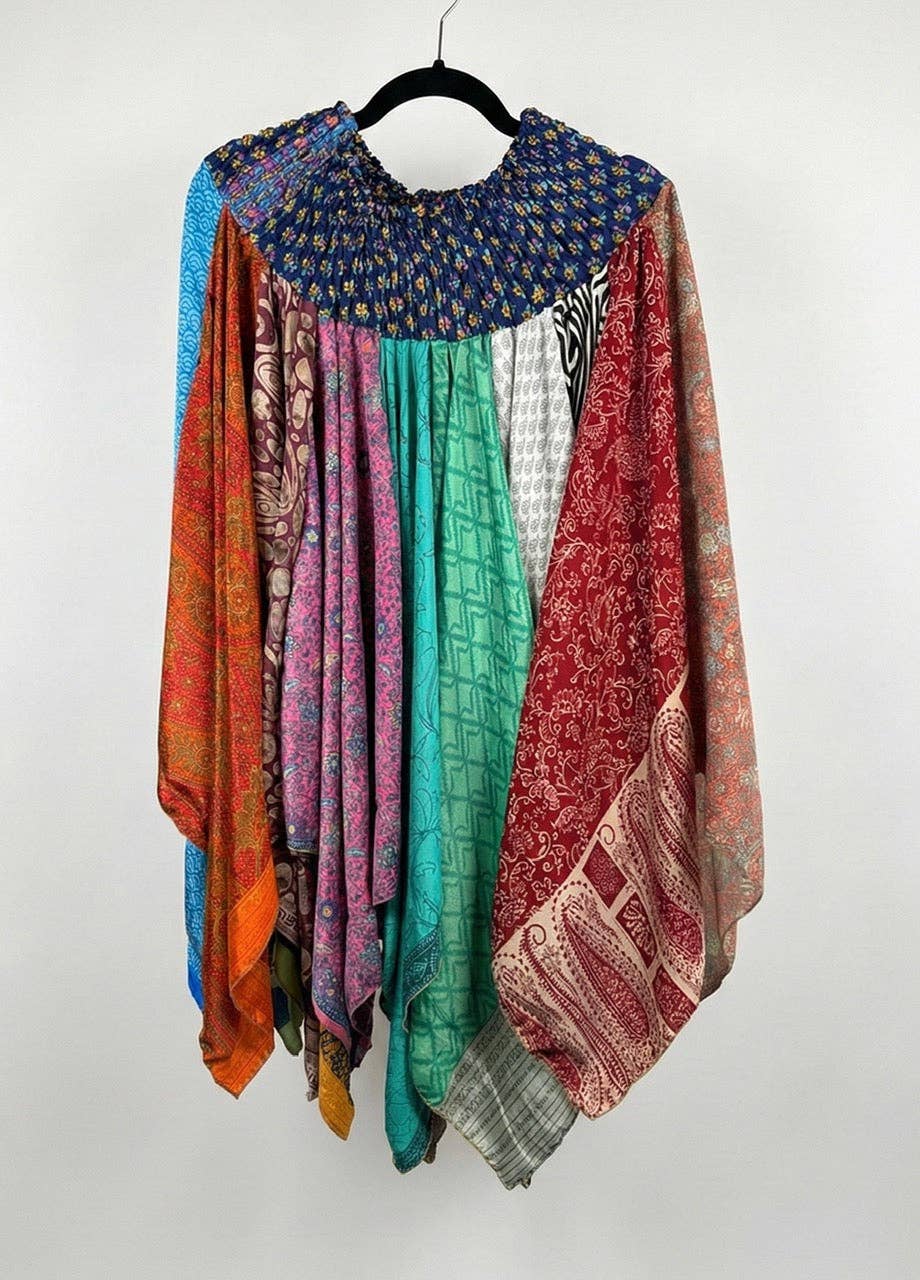 Sunrose Silk Patch Skirt 1000-17
