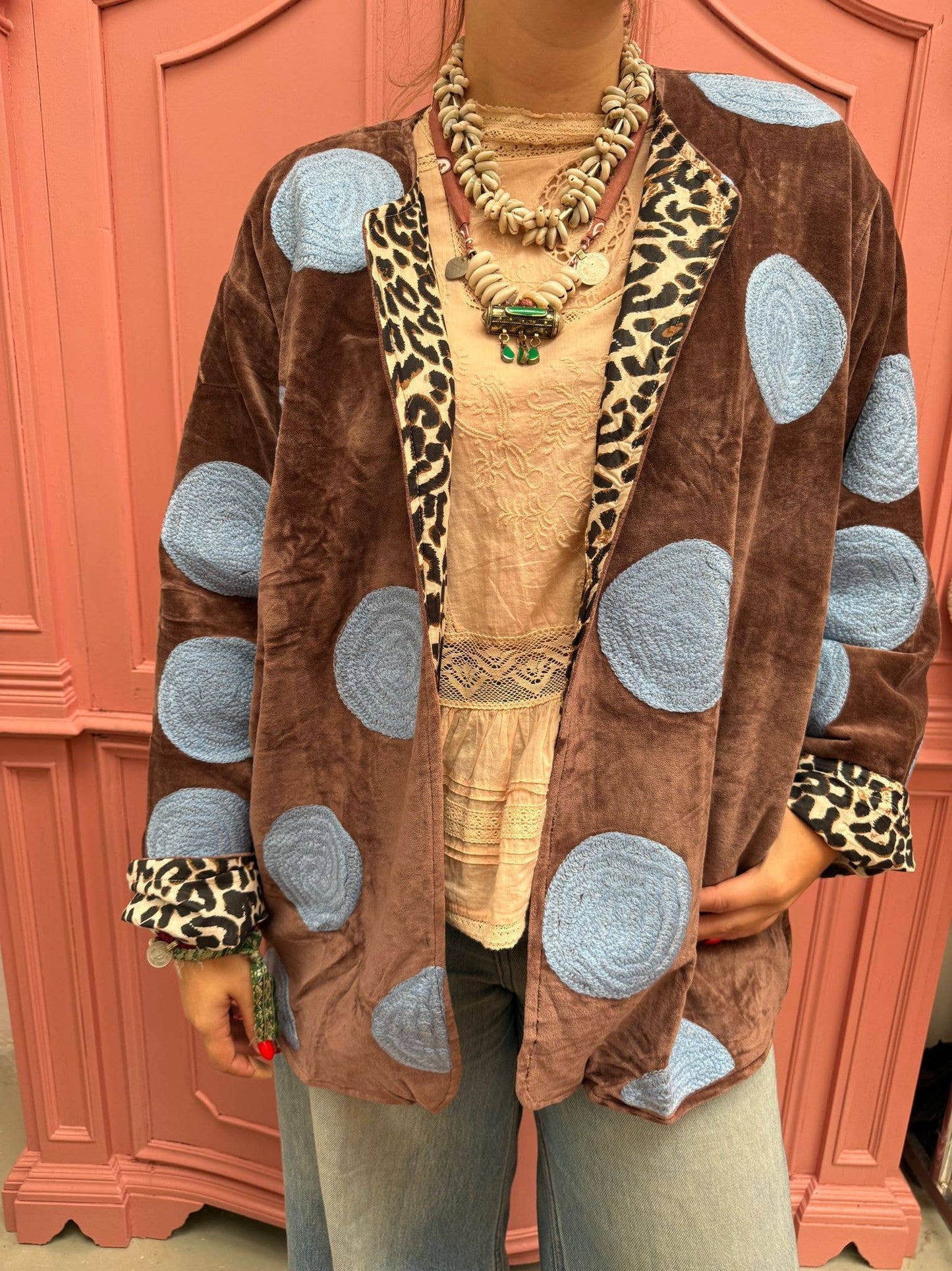 ToutVintage Brown Velvet Jacket