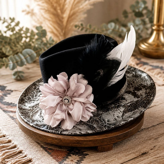 Black Fedora Hat