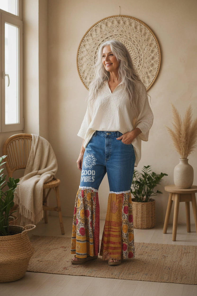 GOOD VIBES DENIM BELLS 2