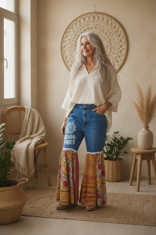 GOOD VIBES DENIM BELLS 2