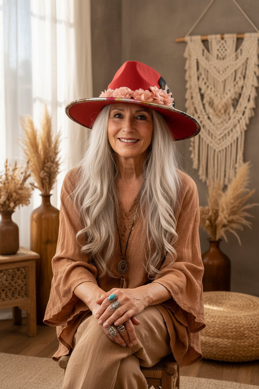 DESERT BLOOM Rancher Hat